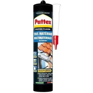 Pattex Mastic de fixation tous matériaux 290 g pas cher