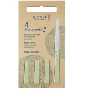 Set de couteaux OPINEL Coffret 4pcs Bon Appetit Sauge pas cher