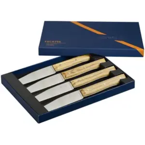 Set de couteaux OPINEL Coffret facette 4 Olivier pas cher