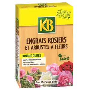 KB UAB Engrais rosiers bio - 1,5 kg pas cher