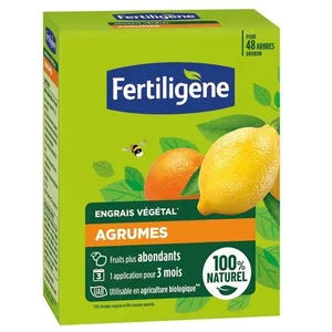 Engrais agrumes - FERTILIGENE - 100% naturel - UAB - Boite de 1.2kg pas cher