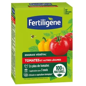 Engrais végétal - FERTILIGENE - 20 plants - Tomates et autres légumes ... pas cher