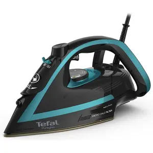 Tefal IRON FV8066E0, Fer à repasser, Noir, Bleu