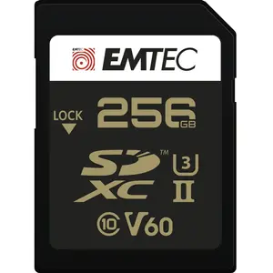 Comparateur de prix : Emtec Ecmsd256guhs2v60 MÃ©moire Flash 256 Go Sdxc Uhs-ii Classe 2