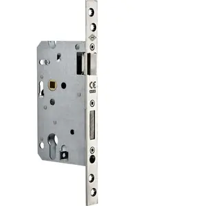 JPM Serrure à larder extra-renforcée - à cylindre - axe 80 mm - droite JPM
