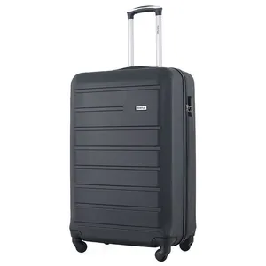TORTUE Valise cabine  55 x 35 x 20 cm -Valises Petite Taille Cabine Noir - ABS Ultra légère et résistanteVendu parcdiscount