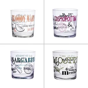 TREND'UP Boîte De 4 Verres Cocktail 34,5 Cl