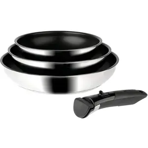 SITRAM - 713510 - Lot 3 poêles sitramovible Arpège en inox - revêtemen... pas cher