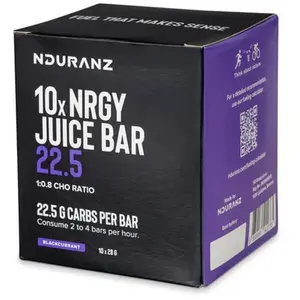 Nduranz Boîte De Barres énergétiques Gélifiées Nrgy Juice 22.5 Cassis ... pas cher