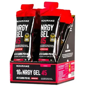 Nduranz Boîte De Gels énergétiques Nrgy 45 Caff Mango 75g 16 Unités pas cher