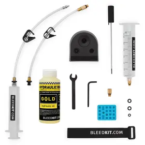 Bleedkit Kit de purge de frein disque dor transparent avec liquide de frein pas cher