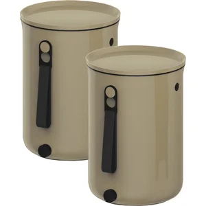 skaza Exceeding Expectations BOKASHI ORGANICO 2 S2 COMPOSTBAK BEIGE 23.3X32.5CM-COMPOSTBAK 9.6L-2KG BRAIN pas cher