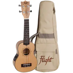 Flight DUS320CEQ - ukulele Soprano électro-acoustique pas cher