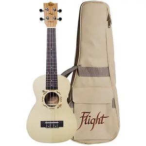 Flight Designer Series DUC325 SP/ZEB concert ukelele met gigbag pas cher