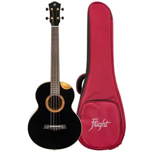Flight Princess Series Nora Baritone EQ-A elektrisch-akoestische bariton ukelele met tas pas cher