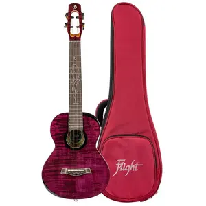 Flight Royal Series Songbird EQ-A elektrisch-akoestische tenor ukelele met gigbag pas cher