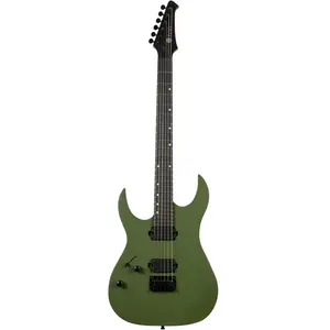 Spira Guitars S-400 MGR LH Satin Dark Green linkshandige elektrische gitaar pas cher
