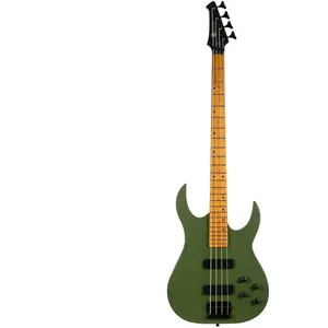 Spira Guitars B-400 MGR Satin Dark Green elektrische basgitaar pas cher