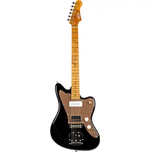 JET Guitars JJ-350 BGT Black elektrische gitaar pas cher
