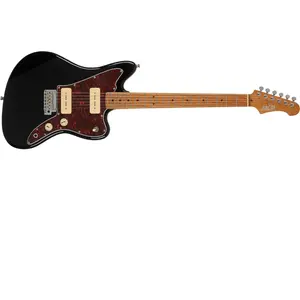 JET Guitars JJ-300 P90 Black elektrische gitaar pas cher