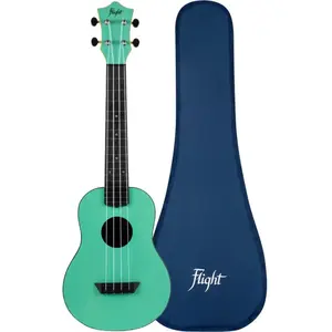 Flight Travel Series Tuc Light Blue Ukulélé Concert Avec Housse pas cher