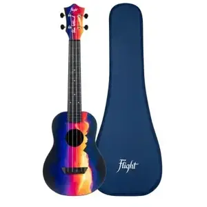 Flight Concert Ukelele - Elise Ecklund Signature Travel Series - Sunse...Vendu parrakuten