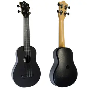 Flight, Travel Series Ukulélé soprano Noir (TUS-35 BK) pas cher
