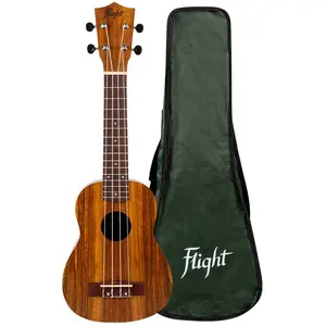 Flight ALMNUS200 NUS200 sopraan Ukulele - Teak pas cher
