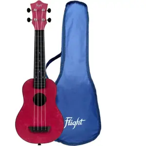 Comparateur de prix : Flight ALMTUS65RUB TUS65 Shimmer Travel Uke - Robijn