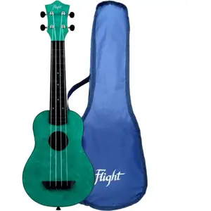 Comparateur de prix : Flight ALMTUS65EME TUS65 Shimmer Travel Uke - Smaragd