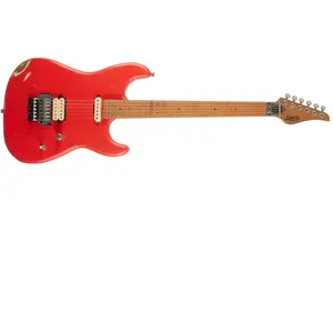 Jet Guitars - Js 850 - Relic Red Distressed