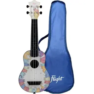 Flight ALMTUS40KITTY TUS40 ABS Travel Uke - Kitty