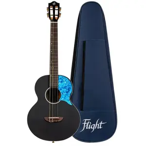 Flight Princess Series Iris BK Baritone bariton ukelele met gigbag pas cher