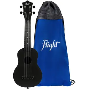 Flight ALMUTS35INK Ultra Travel sopraan Ukulele - InktVendu parbax-music
