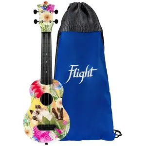 Flight ALMUTS42SC Ultra Travel sopraan Ukulele - Zomerkat pas cher
