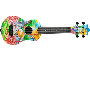 Flight ALMUTS42FC Ultra Travel sopraan Ukulele - Dikke Kat pas cher