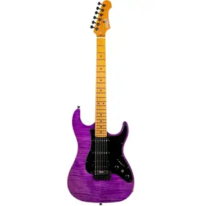 JET Guitars JS-600 Transparent Purple elektrische gitaar pas cher