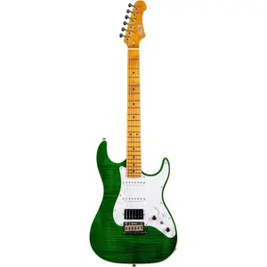 JET Guitars JS600 Transparent Green elektrische gitaar pas cher