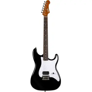 JET Guitars JS-400 HT Black elektrische gitaar met vaste brug pas cher