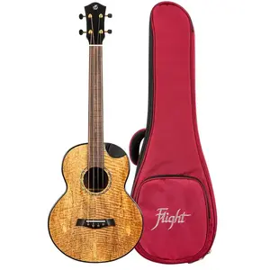 Flight Maia Baritone EQ-A elektrisch-akoestische bariton ukelele staal... pas cher