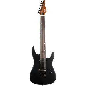 JET Guitars JS-507 Stygian Satin Black 7-snarige elektrische gitaar pas cher