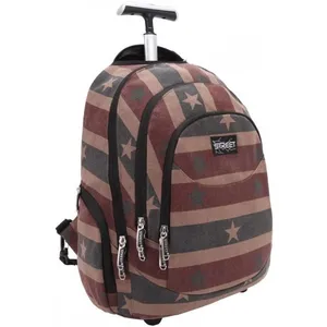 CMP Sac à dos à roulettes Street Canvas Star 47 CM