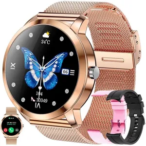 Montre Connectée Femme Avec Appel Bluetooth 5.1/Numérotation 3 Bracele... pas cher