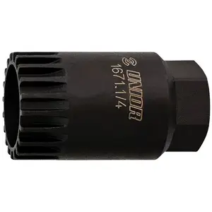 Extracteur de boîtier de pédalier Unior Shimano ISIS 1671.1/4 - noir pas cher