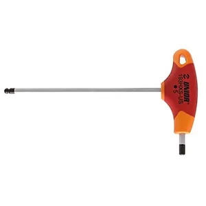 Tool's tournevis à tête sphérique 6 pans avec manche en t 4 têtes rouges 2362000001 - Unior pas cher