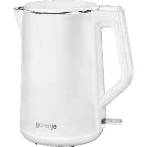Comparateur de prix : Gorenje Bouilloire K15DWW Électrique 2200 W 1,5 L Plastique + métal Base pivotante à 360° Blanc