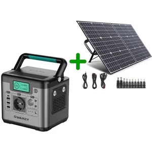 SWAREY S500 Générateur Solaire portable 220V Batterie Externe 518Wh av...