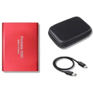 HMOREY Disque Dur Externe Portable SSD 2 To avec étui de Protection su...Vendu parcdiscount