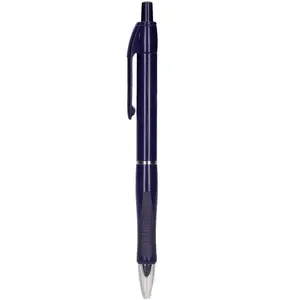 TIPTOP OFFICE Stylo bille bingo rétractable Bleu foncé 0,7 mm, 25 pieces pas cher