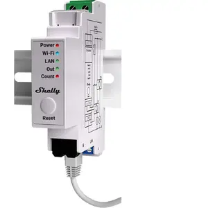 Shelly Pro EM 50A Compteur de courant Bluetooth, Wi-Fi